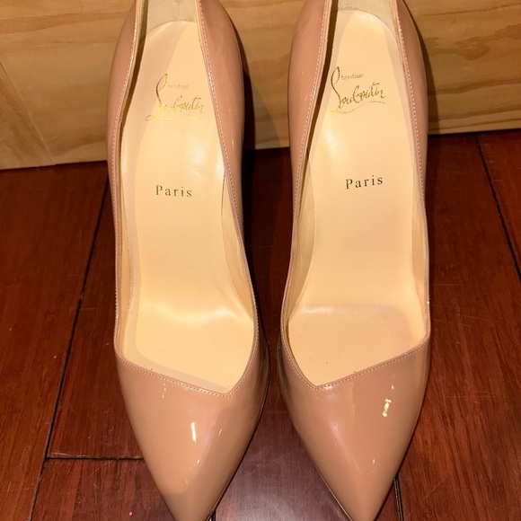 Christian Louboutin Nude Heels - Picture 2 of 6